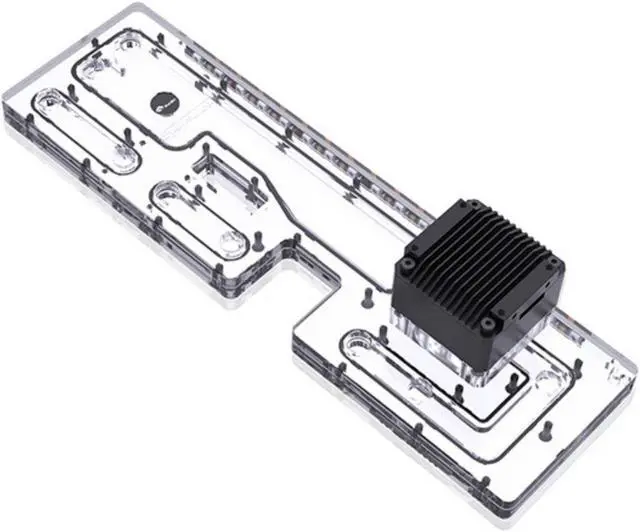 Main image of Bykski Distro Plate For COUGAR Blazer - PMMA w/ 5v Addressable RGB(RBW) (RGV-CG-5LMGO-P-K)