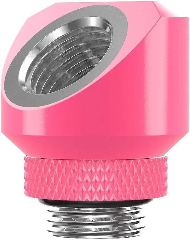 Main image of PrimoChill InterConnectSX Flat 45 Degree Rotary Fitting (FAF45)  Enhanced PC Cooling with Sleek Aesthetics - Available in 20+ Colors, Custom Watercooling Loop Ready