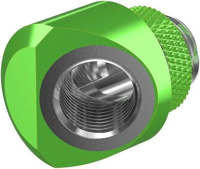 Alt view image 3 of 5 - PrimoChill InterConnectSX Flat 45 Degree Rotary Fitting (FAF45)  Enhanced PC Cooling with Sleek Aesthetics - Available in 20+ Colors, Custom Watercooling Loop Ready