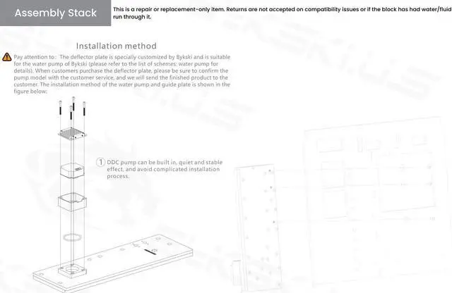 Alt view image 5 of 6 - Bykski Distro Plate For TT A500 TG - PMMA w/ 5v Addressable RGB(RBW) (RGV-TT-A500-TG-P-KG)