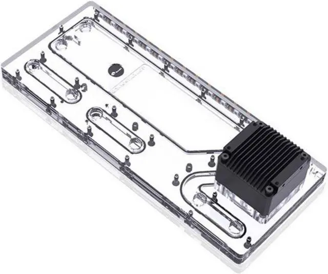 Main image of Bykski Distro Plate For ASUS Rog Strix Helios PMMA w/ 5v Addressable RGB(RBW) (RGV-AS-STRIXHS-P-V2-K)