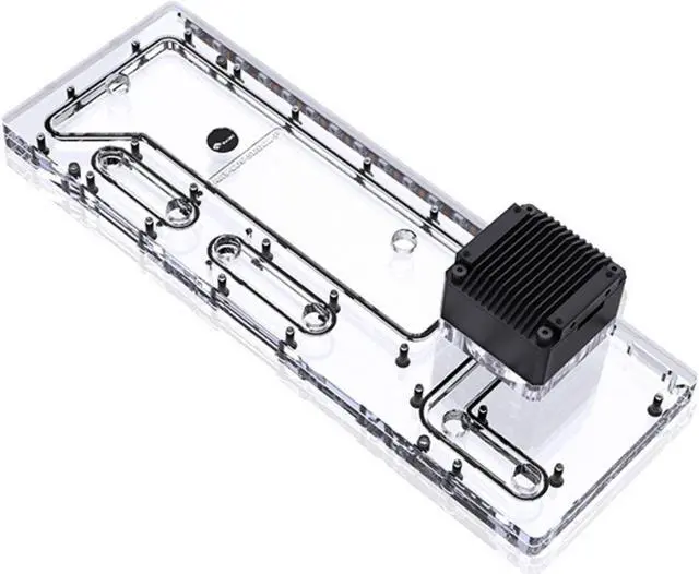 Main image of Bykski Distro Plate For CORSAIR 5000D - PMMA w/ 5v Addressable RGB(RBW) (RGV-COS-5000D-P-K)