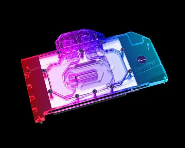 Alt view image 3 of 7 - Bykski Full Coverage GPU Water Block and Backplate For ASUS ProArt GeForce RTX 4070TI OC (N-AS4070TIPR-X)