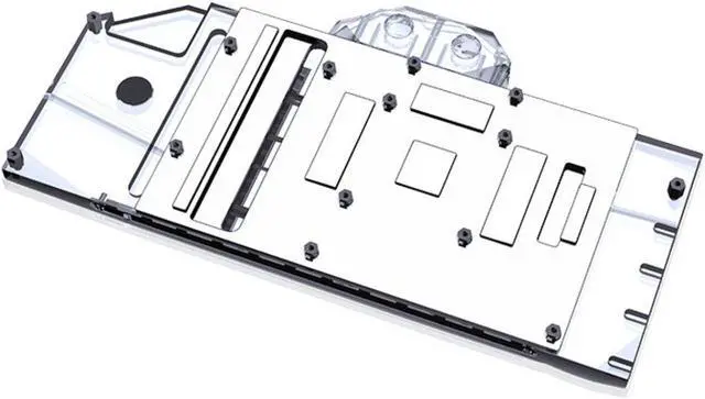 Alt view image 2 of 7 - Bykski Full Coverage GPU Water Block For ASUS ROG STRIX RX5700XT O8G GAMING (A-AS5700XTSTRIX-X)