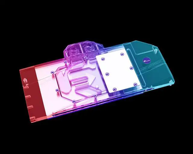 Alt view image 3 of 7 - Bykski Full Coverage GPU Water Block For ASUS ROG STRIX RX5700XT O8G GAMING (A-AS5700XTSTRIX-X)