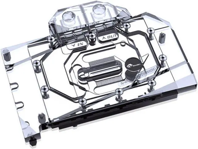 Main image of Bykski Full Coverage GPU Water Block and Backplate For GIGABYTE GeForce RTX 4060 TI GAMING OC 8G/16G (N-GV4060TIGMOC-X)