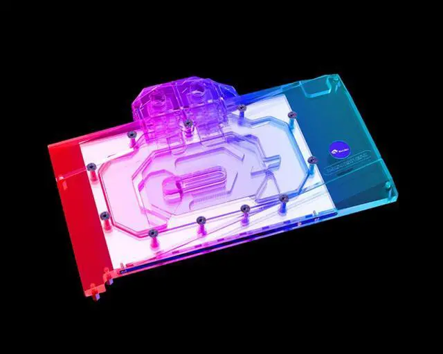 Alt view image 3 of 7 - Bykski Full Coverage GPU Water Block and Backplate For MSI GeForce RTX 4090 VENTUS 3X 24G OC (N-MS4090VES-X)