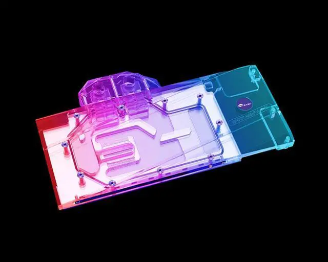 Alt view image 3 of 7 - Bykski Full Coverage GPU Water Block Reference Edition - Clear (N-TITAN-PAS-X)