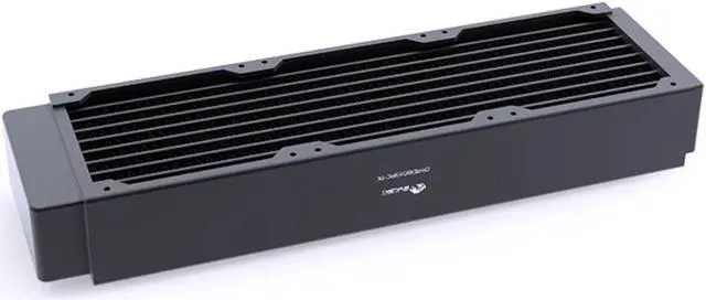 Alt view image 2 of 5 - Bykski 80mm x 45mm RC Series Radiator, 80mm x 3, Triple Fan (CR-RD80X3RC-TK)