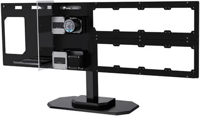 Main image of Bykski B-WCTP-X Elevated Performance Water Cooling Showcase Station - Support for Dual 480mm Radiators, and Equipped with Dual Advanced Pump System