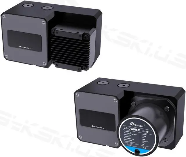 Alt view image 3 of 7 - Bykski B-WCTP-X Elevated Performance Water Cooling Showcase Station - Support for Dual 480mm Radiators, and Equipped with Dual Advanced Pump System