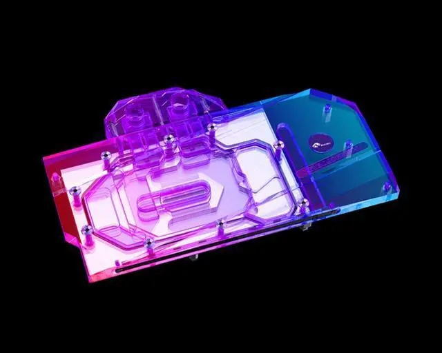 Alt view image 2 of 7 - Bykski Full Coverage GPU Water Block and Backplate For GIGABYTE GeForce RTX 3080/3080ti/3090 GAMING/EAGLE/VISION/TURBO (N-GV3090GMOC-X