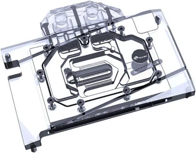 Main image of Bykski Full Coverage GPU Water Block and Backplate For iGame/ColorFire GeForce RTX 4060 Meow/Ultra W OC (N-IG4060L-X)