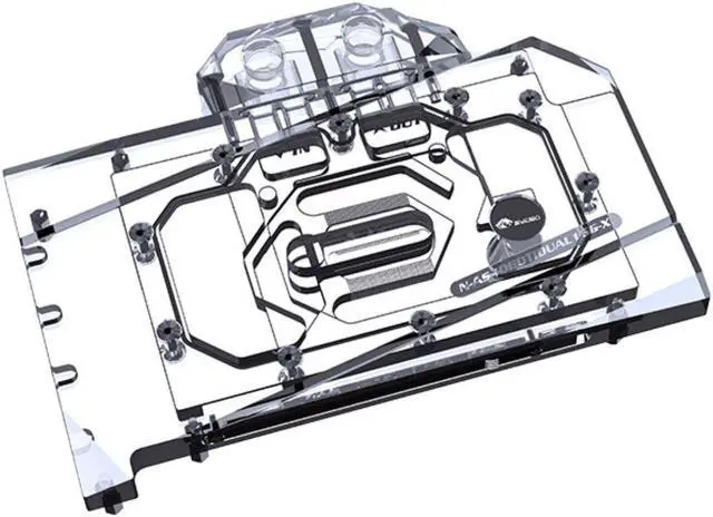 Main image of Bykski Full Coverage GPU Water Block and Backplate For ASUS Dual GeForce RTX 4060 Ti OC Edition 16GB (N-AS4060TIDUAL16G-X)