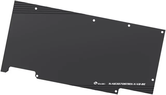 Alt view image 3 of 7 - Bykski Full Coverage GPU Water Block and Backplate For ASUS ROG STRIX RTX 3070/306Ti 8G Gaming (N-AS3070STRIX-X-V2)