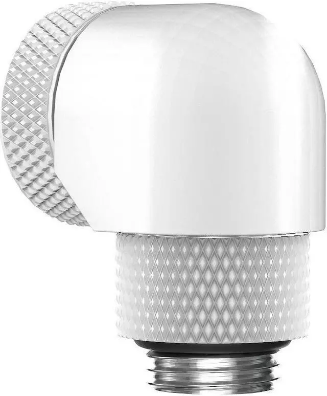 Alt view image 2 of 3 - PrimoChill InterConnect SX Premium G1/4 to 90 Degree Adapter Fitting for 14MM Rigid Tubing (FA-G9014)