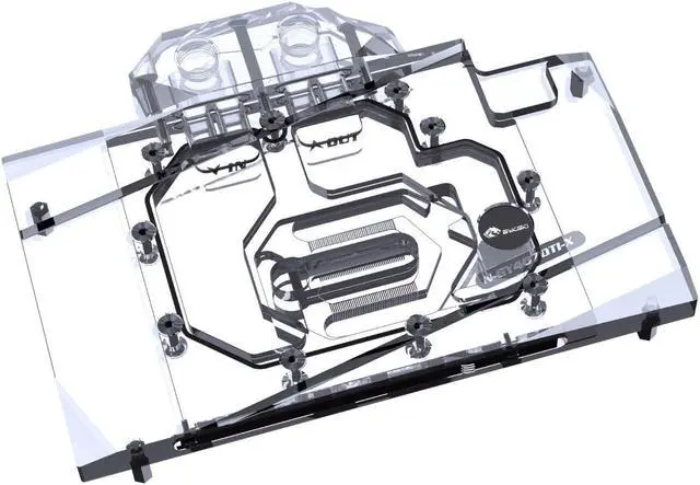 Main image of Bykski Full Coverage GPU Water Block and Backplate For GALAX GeForce RTX 4070 Ti Overseas Edition (N-GY4070TI-X)