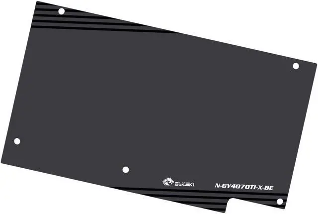 Alt view image 3 of 7 - Bykski Full Coverage GPU Water Block and Backplate For GALAX GeForce RTX 4070 Ti Overseas Edition (N-GY4070TI-X)