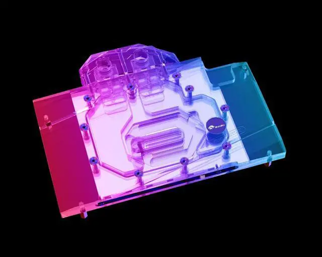 Alt view image 4 of 7 - Bykski Full Coverage GPU Water Block and Backplate For GALAX GeForce RTX 4070 Ti Overseas Edition (N-GY4070TI-X)