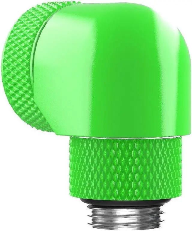 Alt view image 3 of 4 - PrimoChill InterConnect SX Premium G1/4 to 90 Degree Adapter Fitting For 16MM Rigid Tubing (FA-G9016)