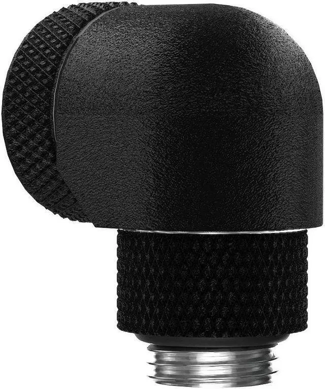 Alt view image 2 of 3 - PrimoChill InterConnect SX Premium G1/4 to 90 Degree Adapter Fitting For 16MM Rigid Tubing (FA-G9016)