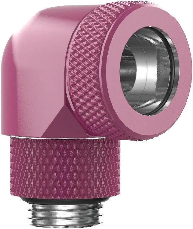 Main image of PrimoChill InterConnect SX Premium G1/4 to 90 Degree Adapter Fitting For 16MM Rigid Tubing (FA-G9016)
