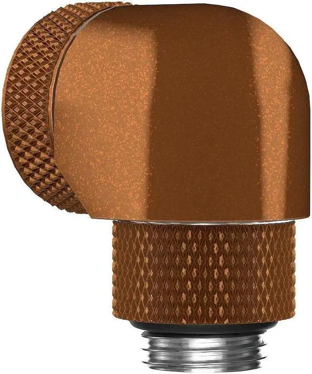 Alt view image 2 of 3 - PrimoChill InterConnect SX Premium G1/4 to 90 Degree Adapter Fitting For 16MM Rigid Tubing (FA-G9016)