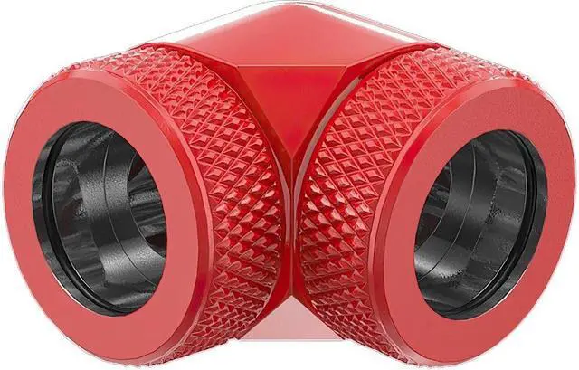 Main image of PrimoChill InterConnect SX Premium 90 Degree Elbow Adapter Fitting for 14MM Rigid Tubing (FA-9014)