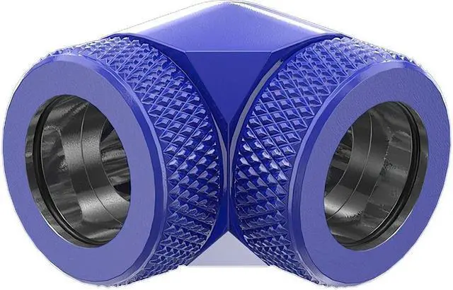 Main image of PrimoChill InterConnect SX Premium 90 Degree Elbow Adapter Fitting For 16MM Rigid Tubing (FA-9016)