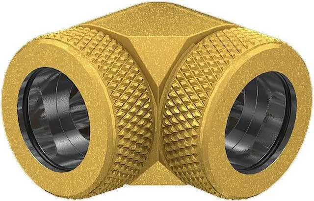 Main image of PrimoChill InterConnect SX Premium 90 Degree Elbow Adapter Fitting For 16MM Rigid Tubing (FA-9016)