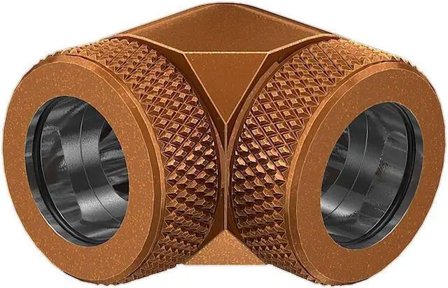 Main image of PrimoChill InterConnect SX Premium 90 Degree Elbow Adapter Fitting For 16MM Rigid Tubing (FA-9016)