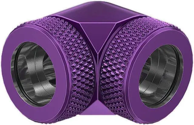 Main image of PrimoChill InterConnect SX Premium 90 Degree Elbow Adapter Fitting For 16MM Rigid Tubing (FA-9016)