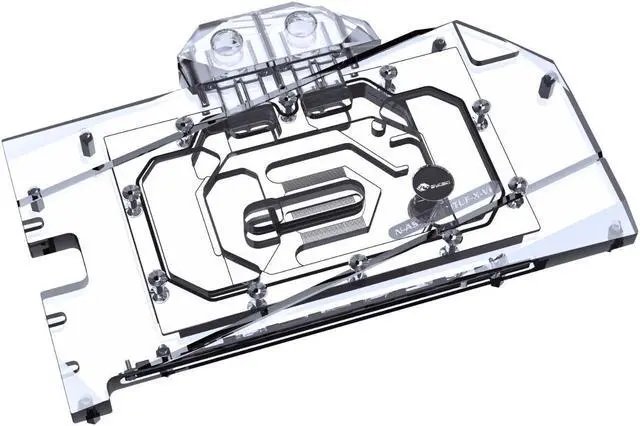Main image of Bykski Full Coverage GPU Water Block and Backplate For ASUS TUF GeForce RTX 4070/4070Ti (SELECT MODELS ONLY) (N-AS4070TITUF-X-V2)