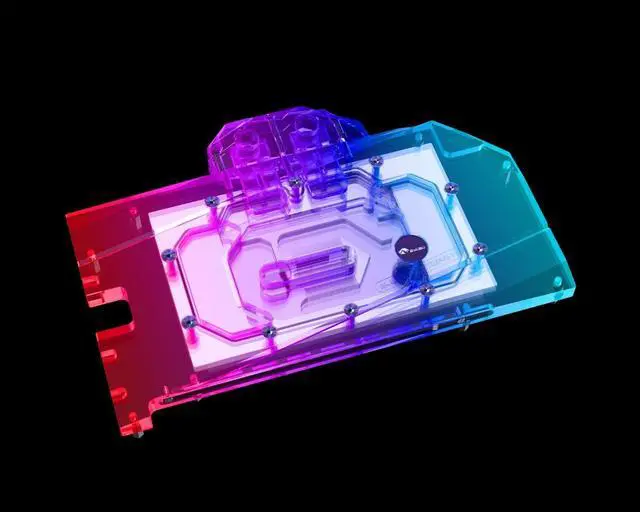 Alt view image 3 of 7 - Bykski Full Coverage GPU Water Block and Backplate For ASUS TUF GeForce RTX 4070/4070Ti (SELECT MODELS ONLY) (N-AS4070TITUF-X-V2)