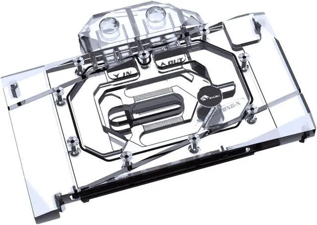 Main image of Bykski Full Coverage GPU Water Block and Backplate For ZOTAC GeForce RTX 4060Ti 8GB X GAMING OC (N-ST4060TIXG-X)