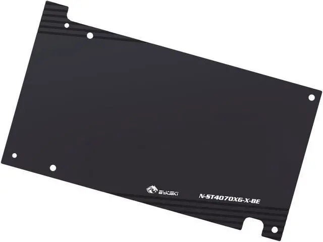 Alt view image 2 of 7 - Bykski Full Coverage GPU Water Block and Backplate For ZOTAC GeForce RTX 4060Ti 8GB X GAMING OC (N-ST4060TIXG-X)