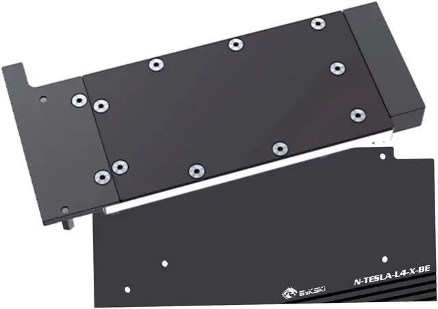 Main image of Bykski Durable Metal/POM GPU Water Block and Backplate for NVIDIA TESLA L4 (N-TESLA-L4-X) - Continuous Usage