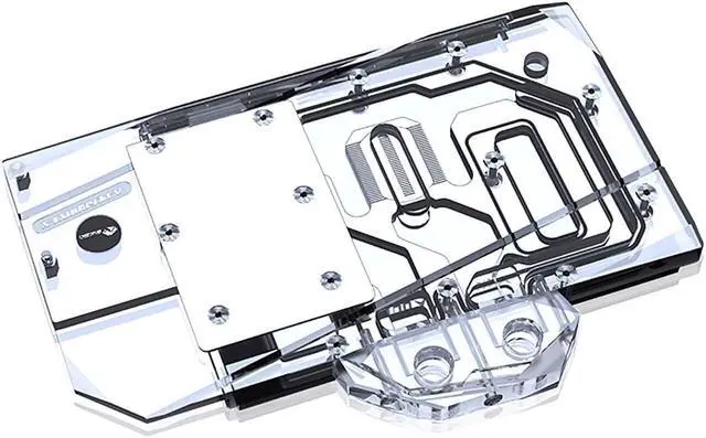Alt view image 3 of 7 - Bykski Full Coverage GPU Water Block and Backplate for PowerColor RX 6800 XT Red Dragon (A-PC6800XT-X)