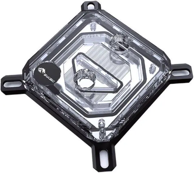 Main image of Bykski CPU-XPR-C-I High-Efficiency CPU Water Cooling Block - Featuring High Flow Optimized 0.2mm Fins - Clean Design - for Intel LGA 1200/1700 - 115x - 2011/2066