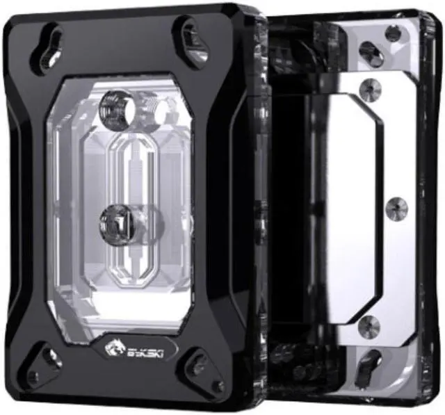 Alt view image 2 of 4 - Bykski CPU-RAY-MK-M High-Efficiency CPU Water Cooling Block - Featuring High Flow Optimized 0.2mm Fins - Clean Design - for AMD AM5/AM4 - SWRX8 - STRX4 - TR4 - SP3