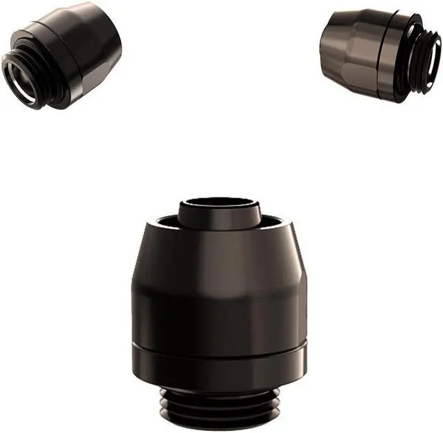 Alt view image 2 of 5 - Bykski Flex 8mm ID x 12mm OD Fitting (B-FT2-TN-V3) - Black