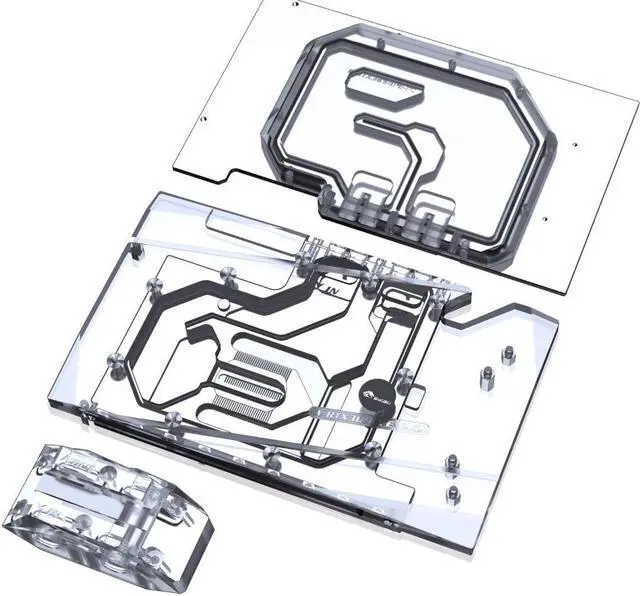 Main image of Bykski Full Coverage GPU Water Block w/ Integrated Active Backplate for NVIDIA GeForce RTX 3090 Founders Edition (N-RTX3090FE-TC-V2)
