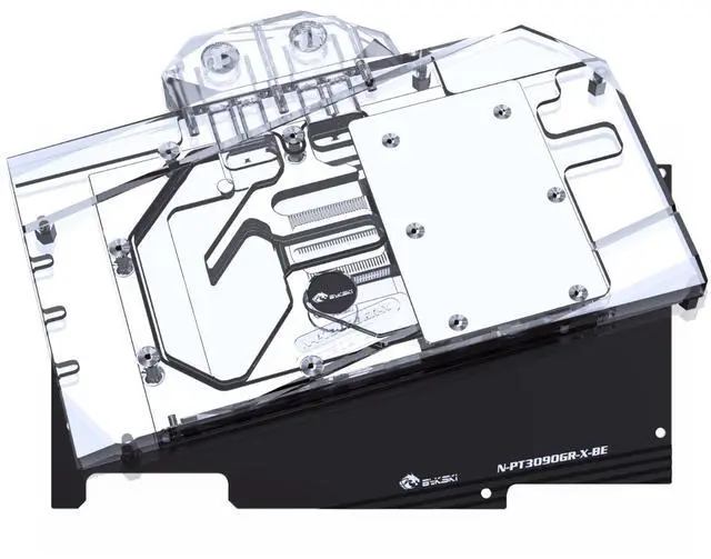 Main image of Bykski Full Coverage GPU Water Block and Backplate for Palit RTX 3090 Game Rock OC (N-PT3090GR-X)