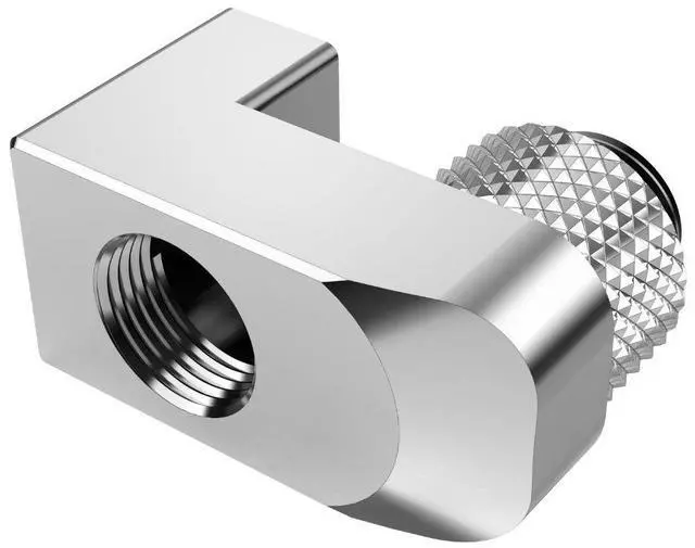 Main image of Bykski G 1/4in. Male to Female Supported Rotary 15mm Offset Fitting (CC-HR-15-X)