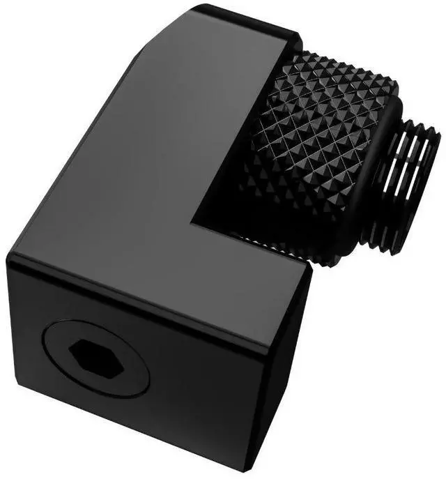 Alt view image 2 of 5 - Bykski G 1/4in. Male to Female Supported Rotary 25mm Offset Fitting (CC-HR-25-X)