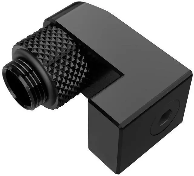 Alt view image 3 of 5 - Bykski G 1/4in. Male to Female Supported Rotary 25mm Offset Fitting (CC-HR-25-X)