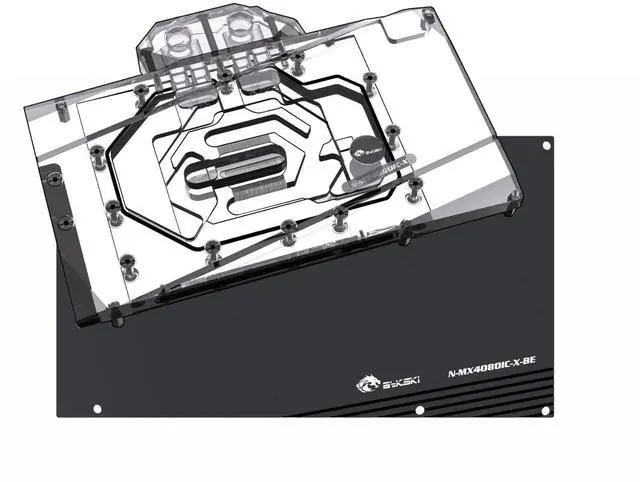 Main image of Bykski Full Coverage GPU Water Block and Backplate For MAXSUN GeForce RTX 4080 iCraft OC 16G (N-MX4080IC-X)