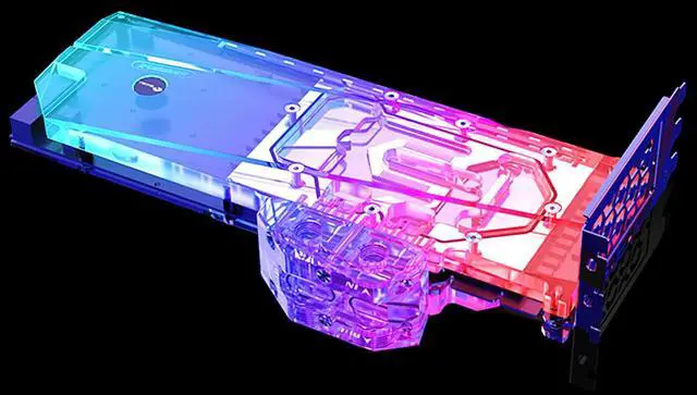 Alt view image 5 of 7 - Bykski Full Coverage GPU Water Block with Integrated Active Backplate for GALAXY RTX 3090 24GB Classic (N-GY3090CL-TC)