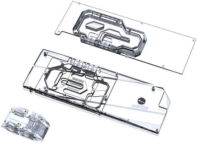 Main image of Bykski Full Coverage GPU Water Block with Integrated Active Backplate for GALAXY RTX 3090 24GB Classic (N-GY3090CL-TC)