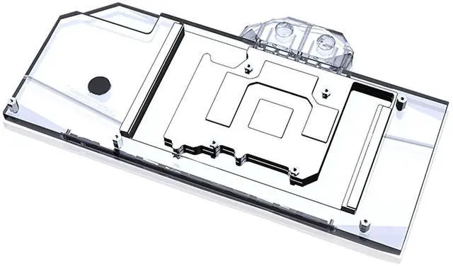 Alt view image 2 of 7 - Bykski Full Coverage GPU Water Block and Backplate for Zotac RTX 3070Ti 8GD6 PGF OC (N-ST3070TIPGF-X)